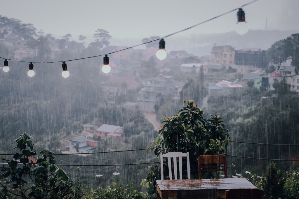 Dalat dry season ends in June and is followed by the rainy season