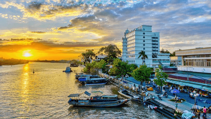 A corner of Ben Tre Vietnam