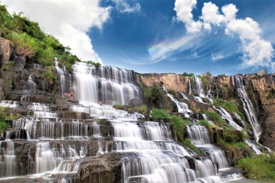 Pongour Waterfall is a wonderful alternative for a day excursion