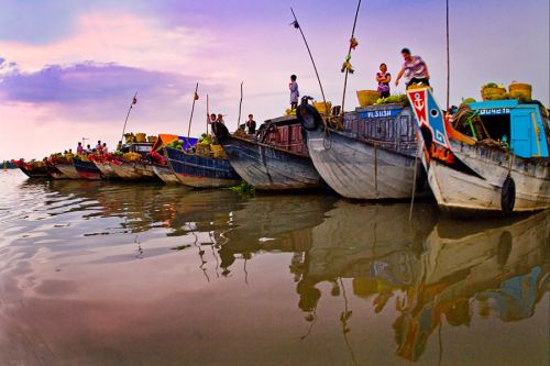 Ben Tre floating market: Discover the unique 