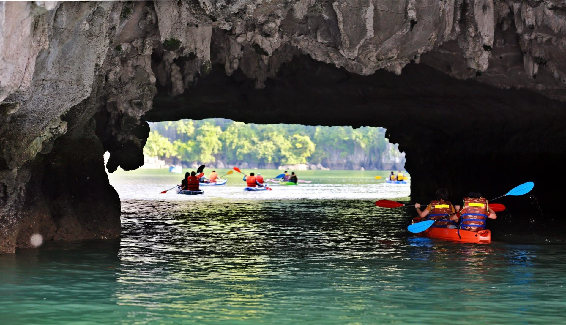 dark-and-bright-cave-kayak