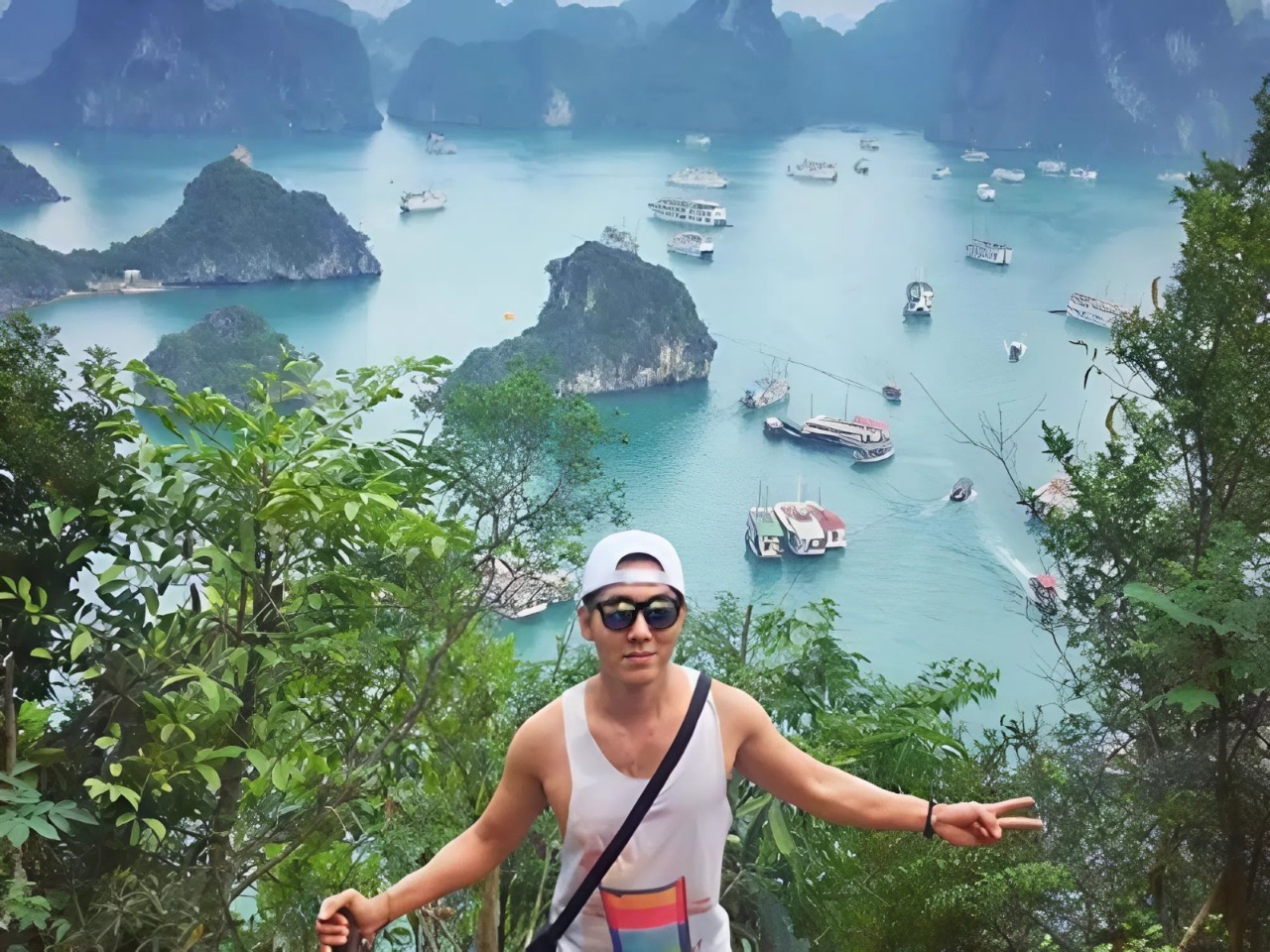 The top viewpoint from Titop Island