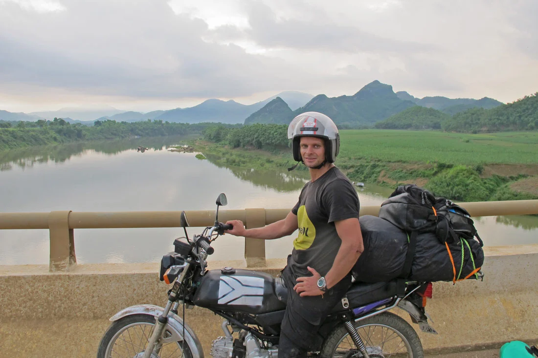 By motorbike – For adventurous travelers